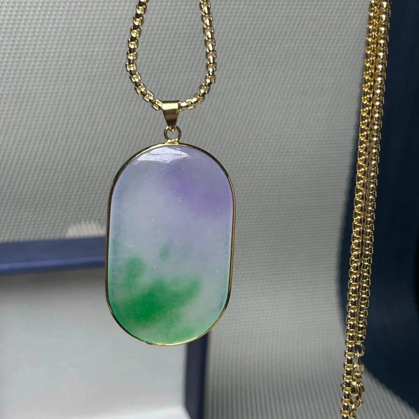 Real Natural High Ice Jade Jadeite Amulet Pendant&Necklaces