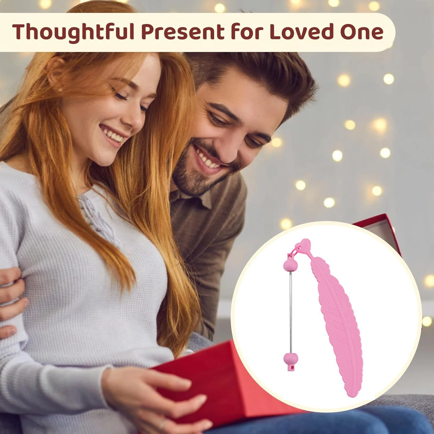 15Pcs DIY Beaded Feather Bookmark - Creative Cartoon Page Holder, Student Reward Gift for Readers