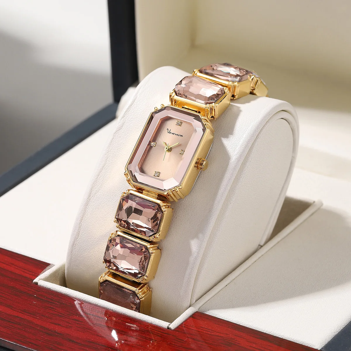 2024 New Luxury Diamond Women Bracelet Watch Fashion Rose Gold Stainless Steel Strap Original Quartz Movement Ladies Watch reloj