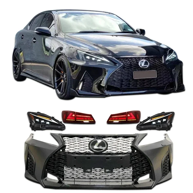 2021 years ago a bumper Head lamp Tail lamp Apply the for lexus IS250 IS350 body kit