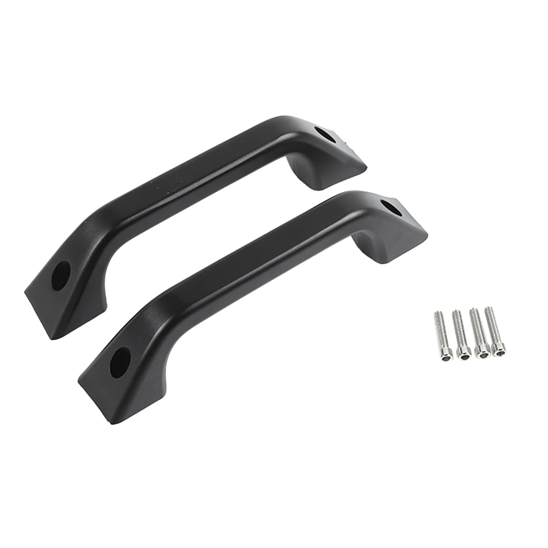 

Car Door Rear Armrest Grab Handle Cover Trim Accessories for Ford F150 2015-2020 Aluminum