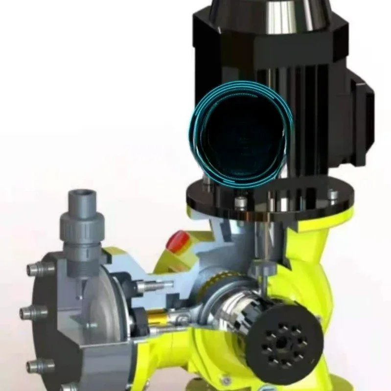 Plunger metering pump