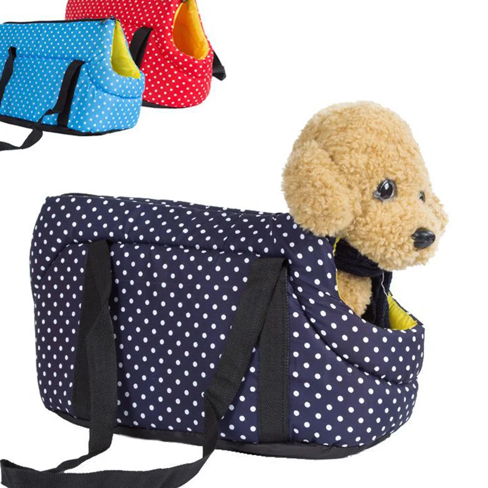 

Pet Out Backpack Puppy Carrier Hands-free Small Dogs Oxford Cloth Portable Breathable Scratch-resistant Foldable