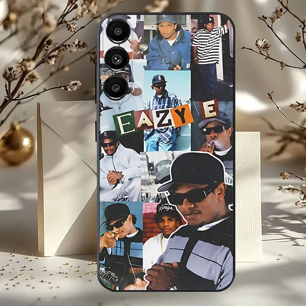 Custodia per telefono Rapper E-Eazy E cool per Samsung A73,72,51,53,52,71,22,5G,Nota,J7,8,9 Classic Versatile Black Soft Shell