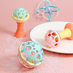 Baby Rattles 0 12 Months Baby Educational Toys Shaker Grab Spin Set Sensory Educational Newborn Gift for Infant Boys Girls