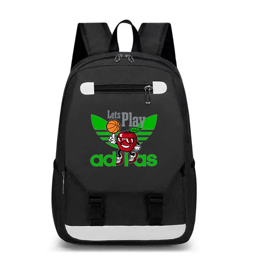 

Cartoon Adia Letter Pattern Printed Elementary School Bag Kids Backpack Primary Schoolbag Girls and Boys Cute Shoulder Bag