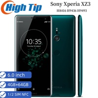Unlocked Original Sony Xperia XZ3 4G LTE Mobile Phone 6.0\