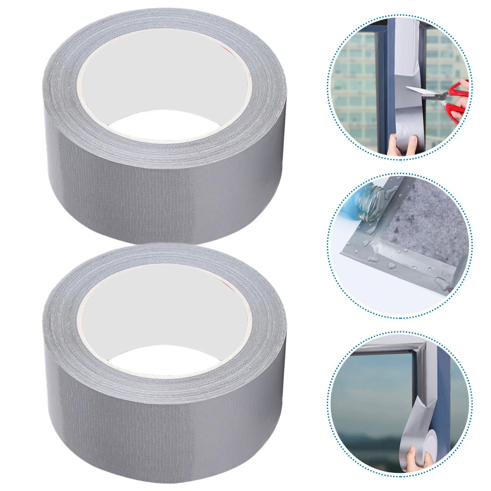 

2 Pcs Windproof Tape Flexible Waterproof Seam Stable Peel and Stick The Pet Window