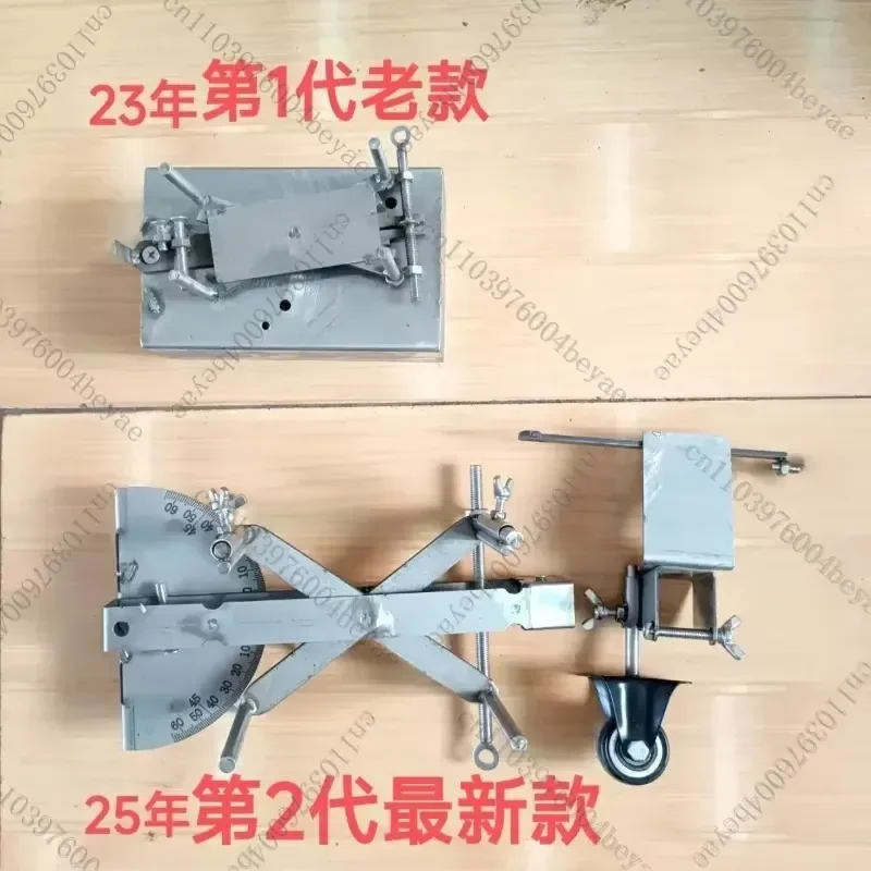 New toothless saw, stair handrail, saddle incision, artifact, round tube square tube oblique angle