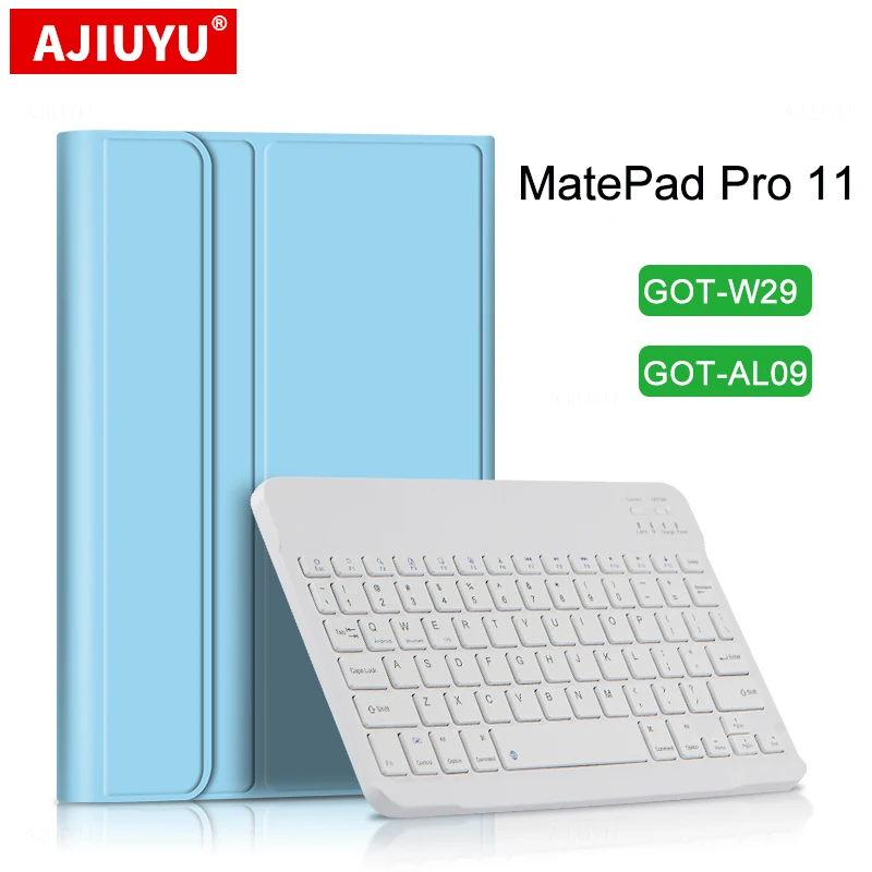 

Bluetooth keyboard Case For HUAWEI MatePad Pro 11 GOT-W29 AL09 Tablet PC Protective keyboard Cover For matepad Pro 11" PU Case