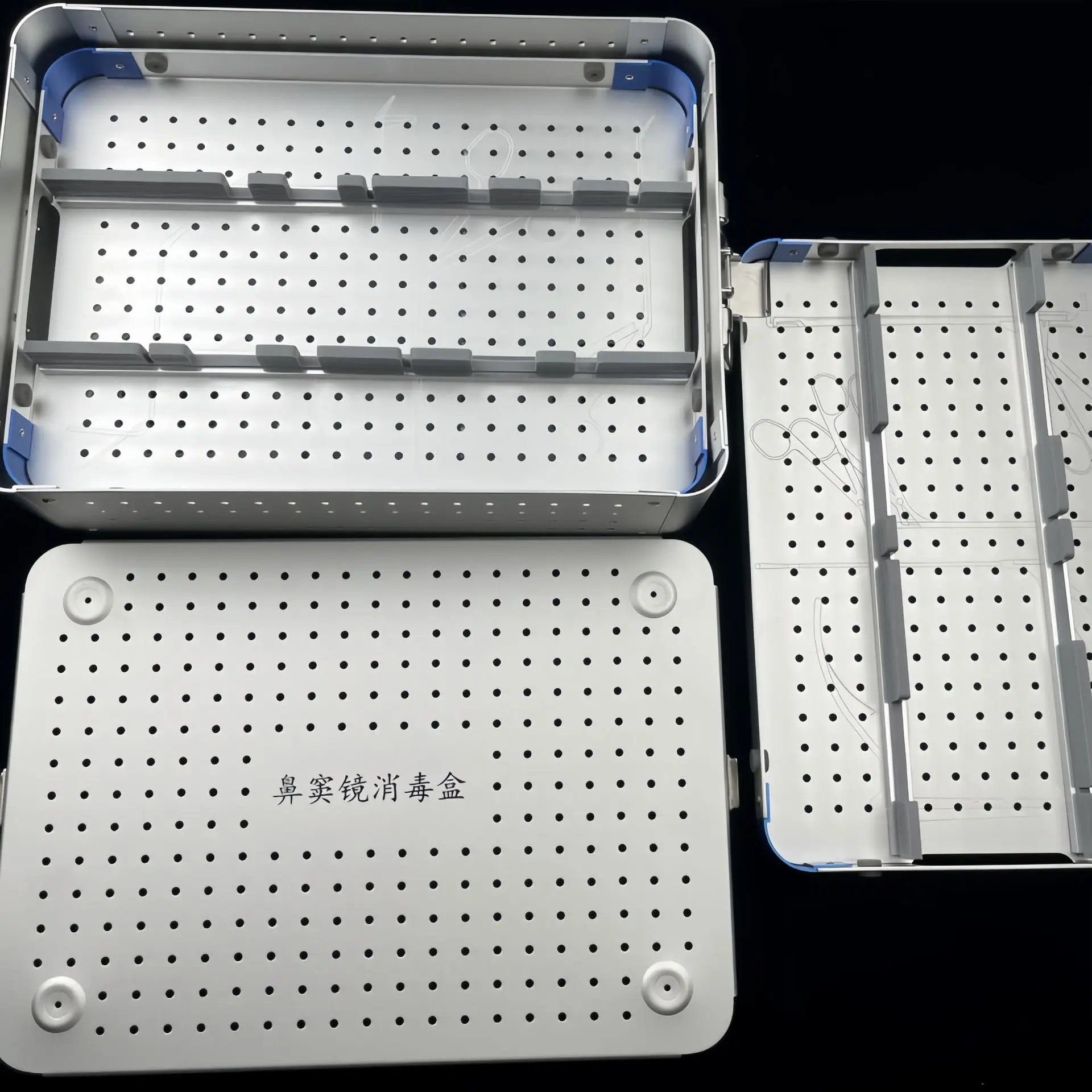 Tool loading storage box 360x260x 90mm /280x85x45mm suitable for high temperature and low temperature plasma