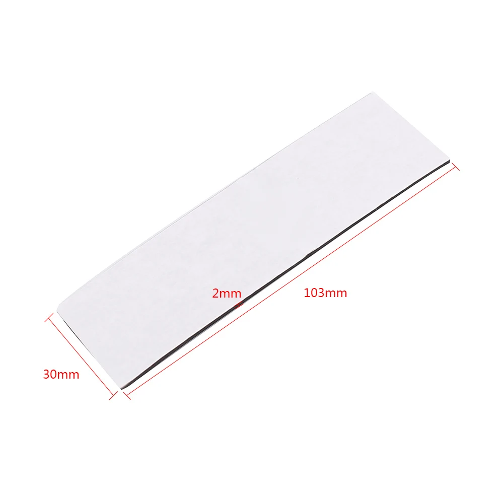 Protector de batería LiPo para Dron de control remoto, estera antideslizante de silicona, 10 piezas, 3S, 4S, 100X30X2mm, FPV, Freestyle, piezas de bricolaje