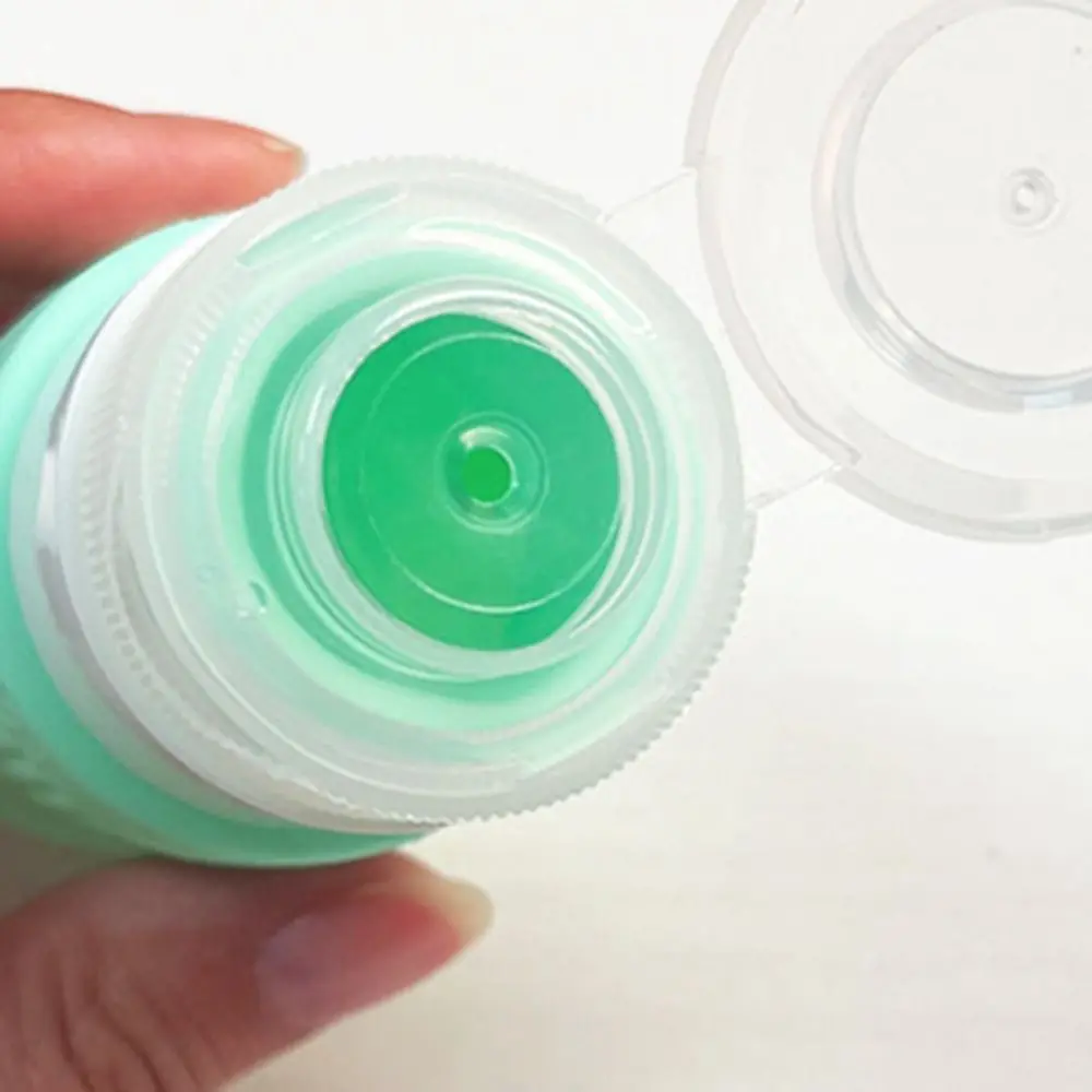 Nieuwe 60/90ML Siliconen Hervulbare Flessen Grote Capaciteit Squeeze Lotion Container Lege Shampoo Sub-Bottelen Reizen