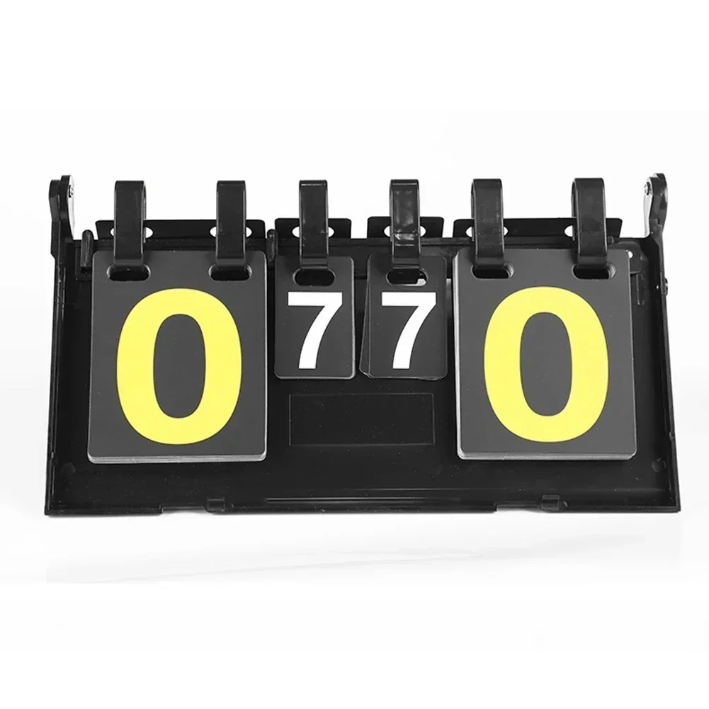 

1pc Scoreboard Flip Scoreboard Tabletop Score Flipper Football Flip Score Keeper Waterproof For Basketball Football Baseball