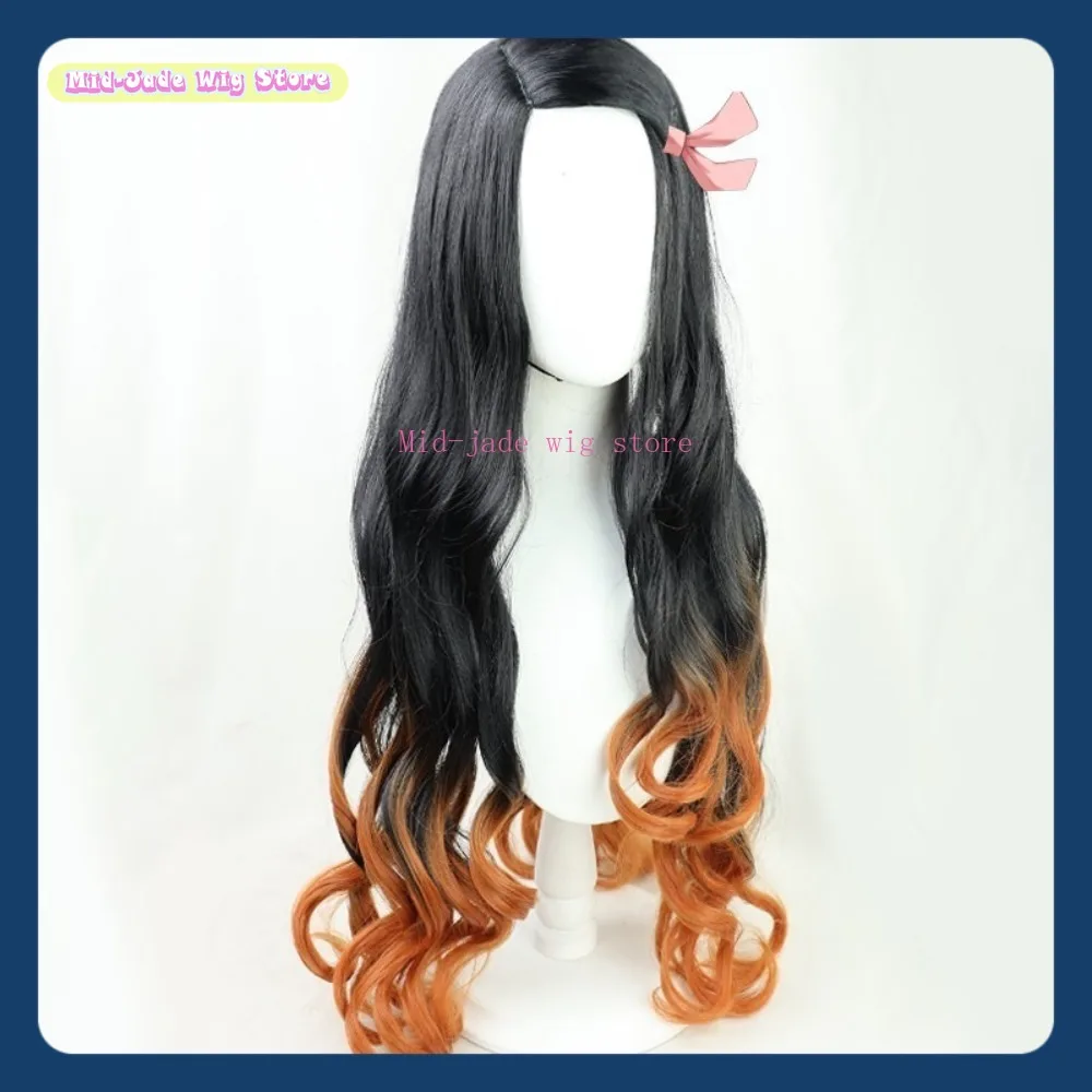 

Камадо Незуко Косплей Парик Аниме Косплей Вечеринка Градиент Длинные Волосы Синтетические Термостойкие Волосы Магазин Париков Среднего Нефрита