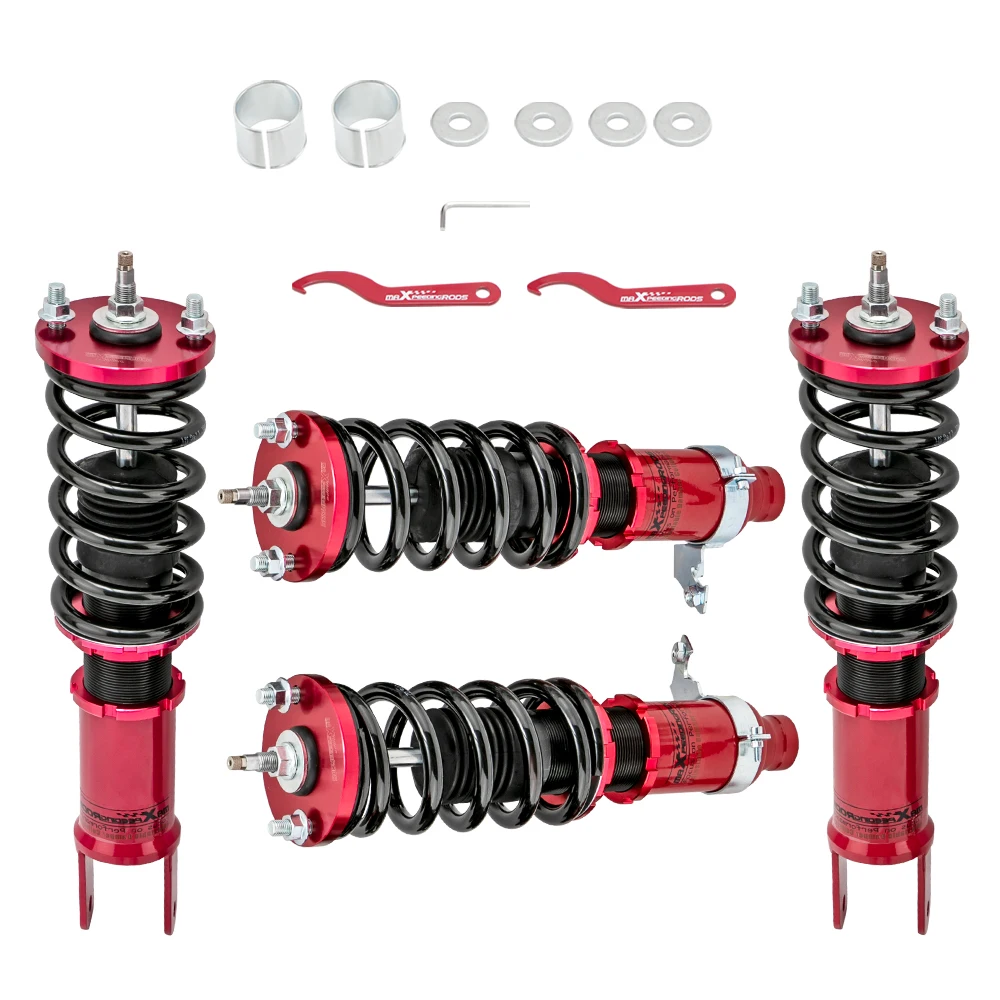 Coilovers Adj. Damper Shock Struts Suspension For Honda Civic CRX 1988-1991 Coilovers Shock Absorber Shock Absorber Suspension