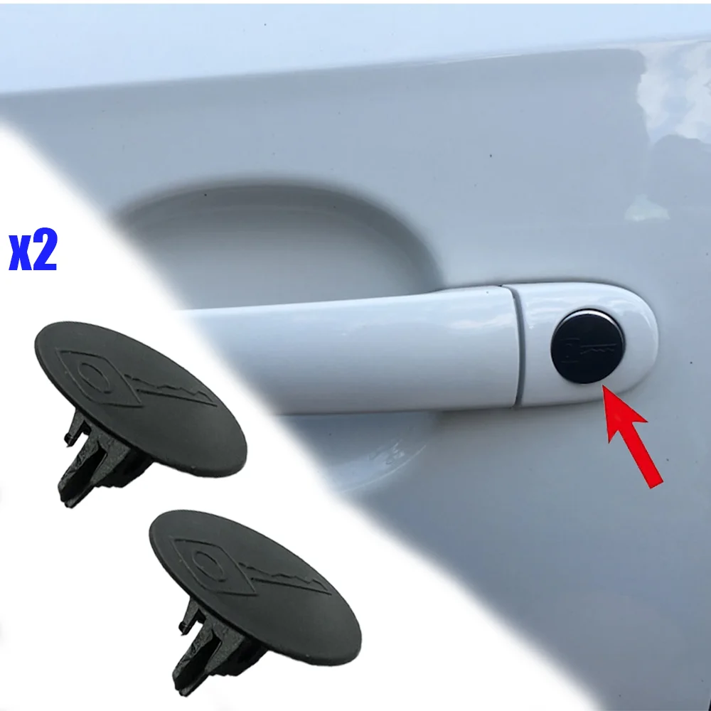 2 pezzi nuovo per Citroen C4 I II 2004-2020 Grand C4 Picasso maniglia per porta auto tappo foro chiave tappo rivestimento clip di copertura antipolvere antiruggine
