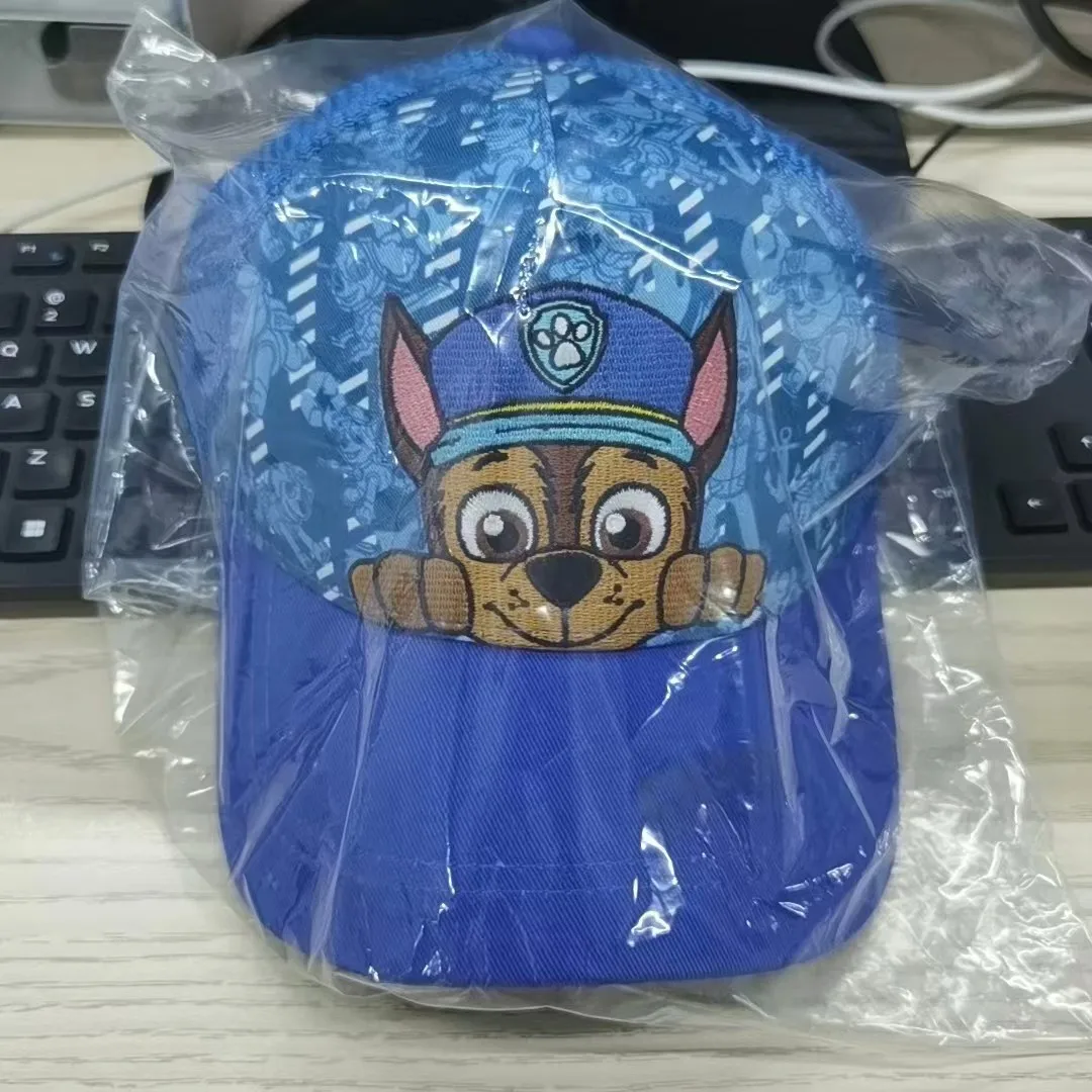 100% Genuine Paw Patrol Anime Cute Kids Hats For Boys Girls Summer Autumn Baby Baseball Cap Children Hip Hop Sun Hat Visor Caps