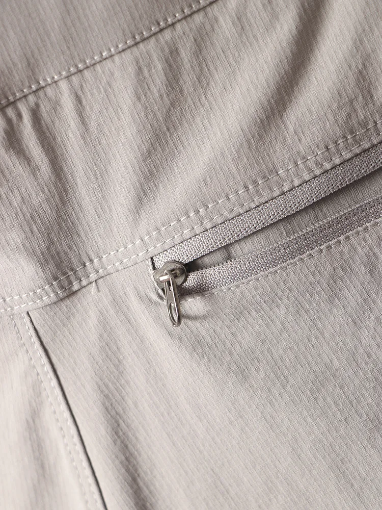 Urban Office Casual Shorts Summer Men's Outdoor 3D Cut Breathable Quick Drying Comfortable Soft Sports Shorts Adjustable Belt