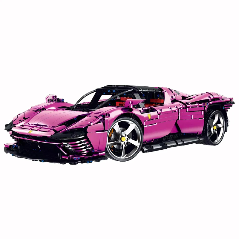 IN STOCK 3778pcs Compatible Daytona SP3 Sports Car Building Blocks Model Fit 42143 MOC Technical Bricks Sets for Adults Toy Gift