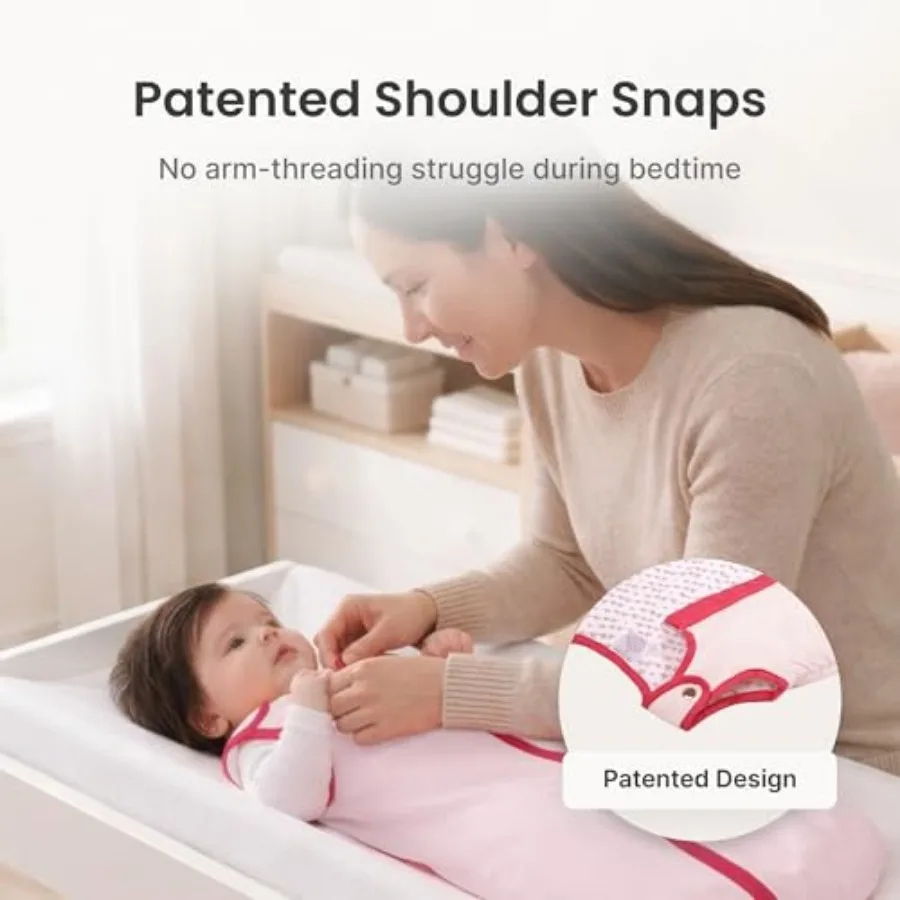 Baby Deedee Sleep Nest Original - Baby Sleep Sack 2.5 TOG 0-6 Months, Winter Sleeping Bag with Soft Cotton and Patented Shoulde - view 5