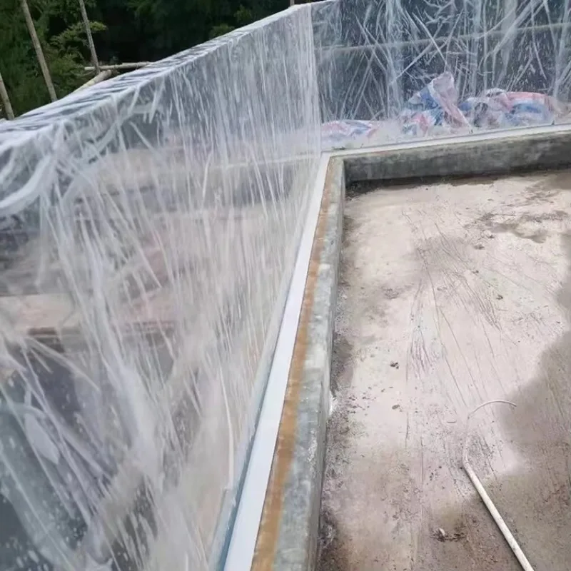 في الهواء الطلق 80 مم 800 مم لوحة حمام السباحة حاوية أكريليك شفافة ورقة بلاستيكية الشركة المصنعة لحمام السباحة #5