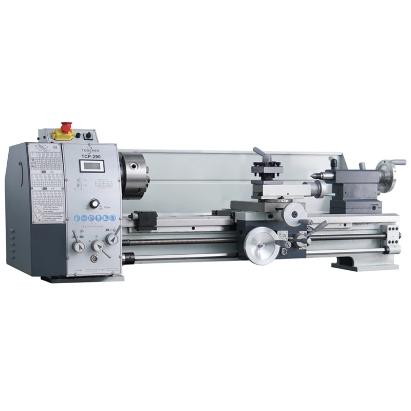 TC290 11x29 Inch  Manual Metal Lathe Machine Bench Lathe Machine with CE