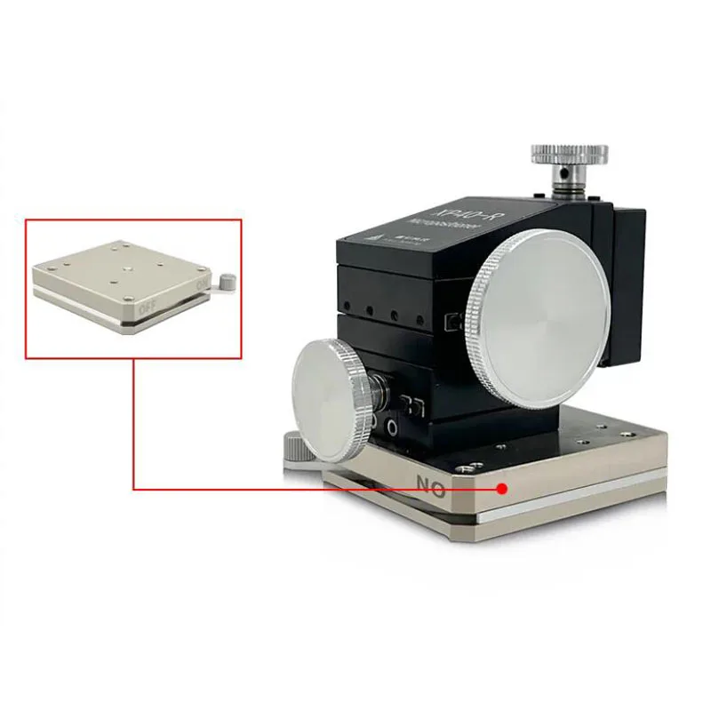 Optical Progressive Magnetic Base、Continuously Adjustable Magnetic Force、Ultra‑Thin、Threaded On/Off Switch