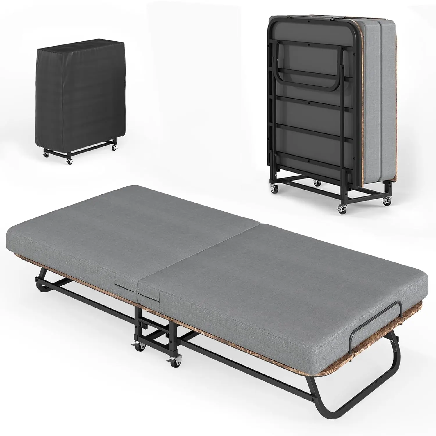 Folding Bed With Ma…