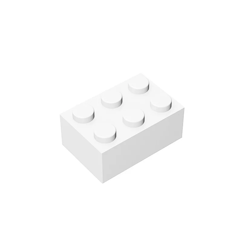 MOC 10PCS 3002 Plate Board Assemble Bricks 2x3 Classical Adaptive Building Block Diverting Toy Adults Boys Special Day Gift