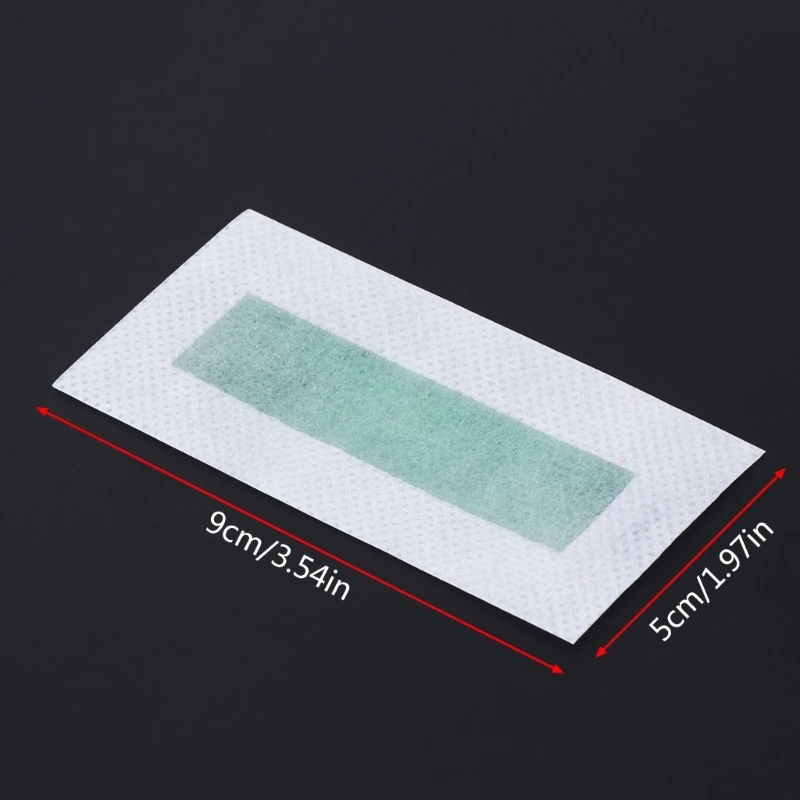 10x กำจัดขน Depilatory เครื่องกำจัดขนเย็น WAX Strips กระดาษ Pad สำหรับ Face Nonwoven Dropshipping