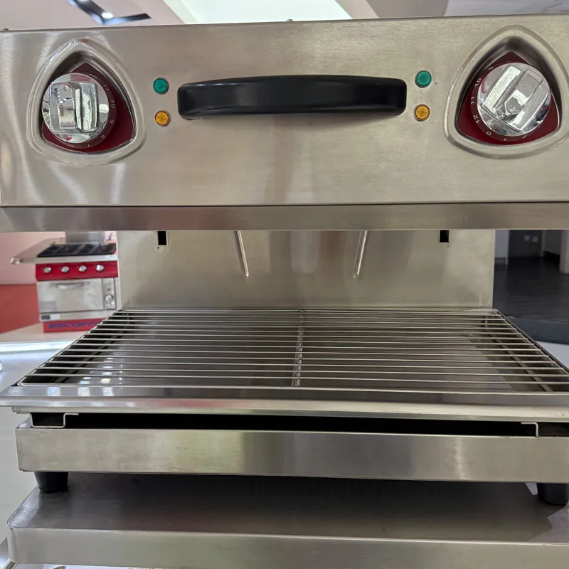 Forno elétrico comercial TLF com fogo superior, grelha elevatória estilo ocidental sem fumaça para uso em hotel e restaurantes