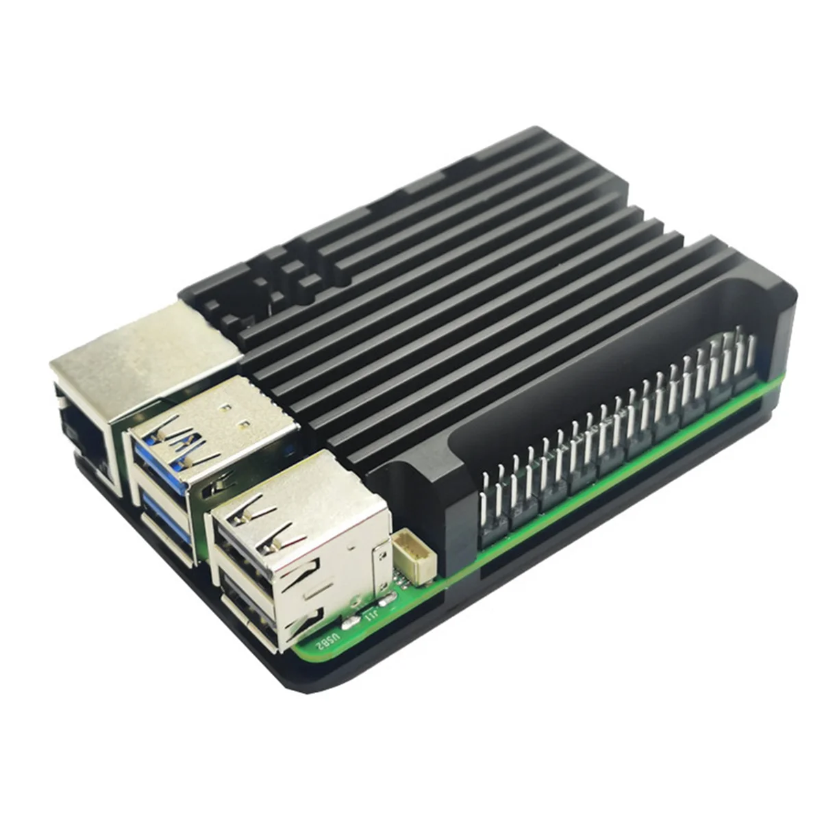 AT87-Metal Case for Raspberry Pi 5 Armor Shell for Raspberry Pi 5 Heat Dissipation Shell