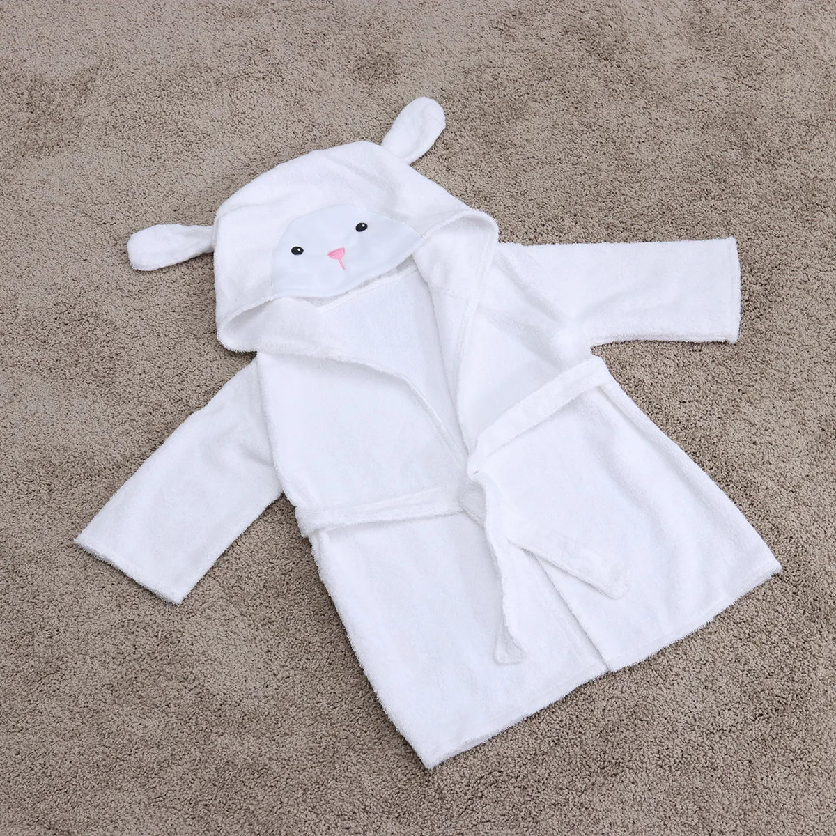

Animal Shape Bath Towel Kids Cotton Bathrobe Quick Dry Toddler Infant Washable Bathrobe Care