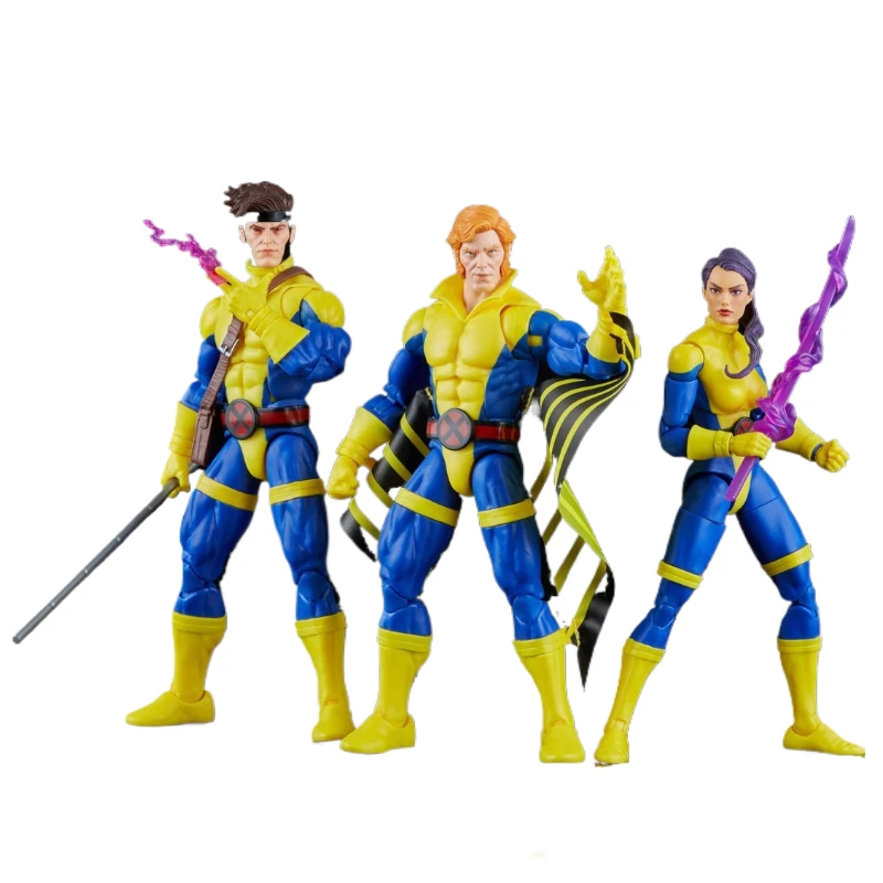Op voorraad Marvel Legends Series: Gambit & Marvel's Banshee, Gambit & Psylocke Figuren Journal Comics Action Figure Origineel