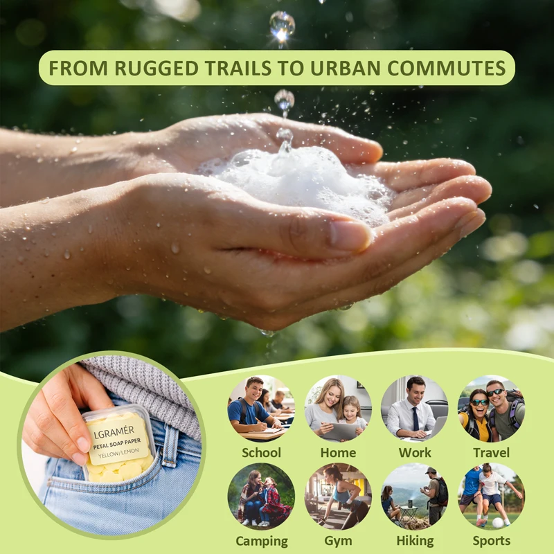 Portable Mini Soap Sheets–Scen - Biodegradable Soap Camp review and price