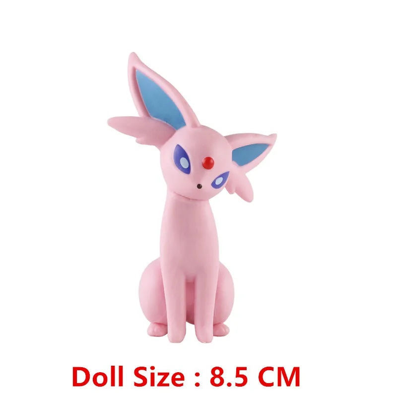 New Pokemon Cartoons Movie Anime Figure Gengar Pikachu Eevee  Dragon Pet Action Figures Model Toy Christmas Gifts Buy in bulk