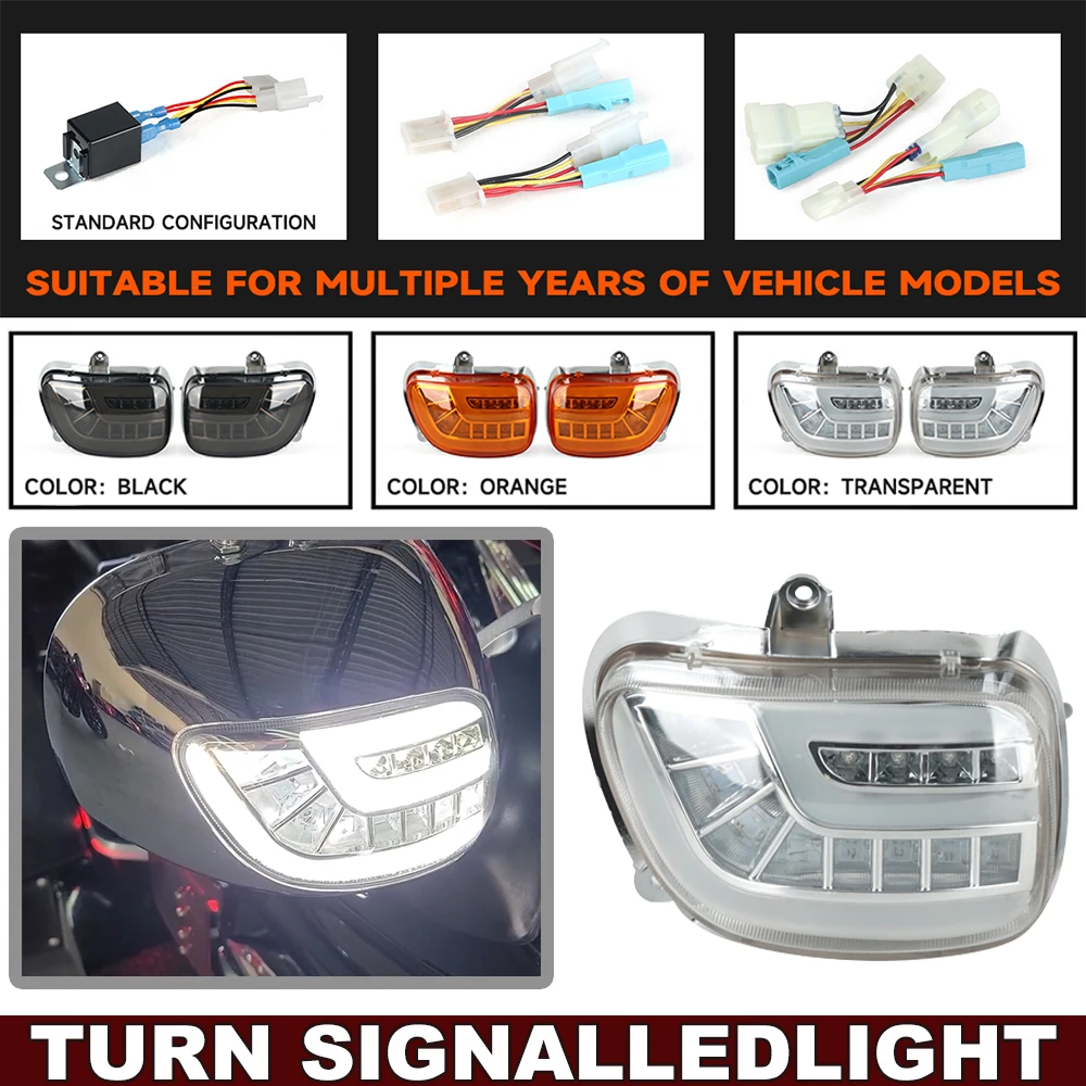 

New motorcycle turn signal LED light flow direction accessory suitable FOR GOLDWING GL1800 F6B 2013-2016 GL1800 ABS 2001-2012
