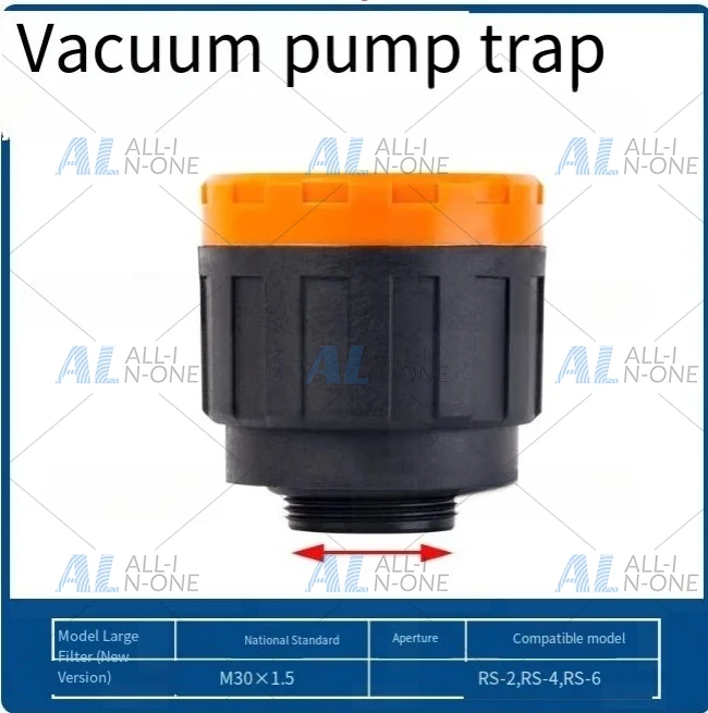 1 L/1.5 L RM1A Trap Vacuum Pump Dust Plug Filler Cap Exhaust Plug Exhaust Cap Silencing Cap OIL Caliber 22mm 1.8 L/2 L/4 L