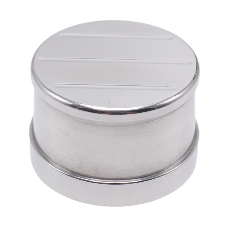 Tutup Ventilasi Aluminium BB untuk Mobil, Model Push-In 1 Inci, Ball-Milled Breather Cap untuk Chevy Ford Mopar Ball-Milled Top