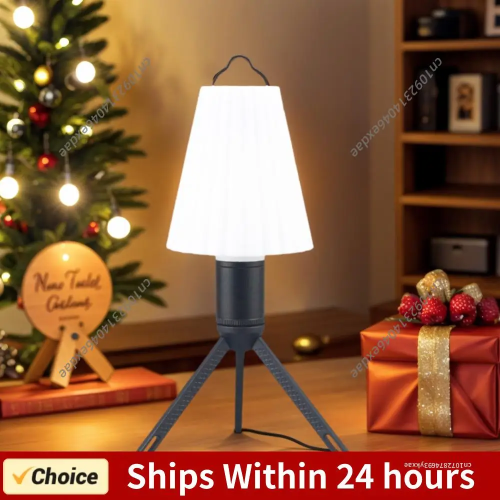 Lamp Bracket Multifunctional Outdoor Lantern Tripod Base Camping Lantern Tripod Stand for Strobe Light Camera Softbox