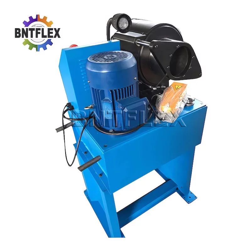 BNT32D Model CNC 2Inch 6 Wires Hydraulic Hose Crimping Machines With Crimping Memory