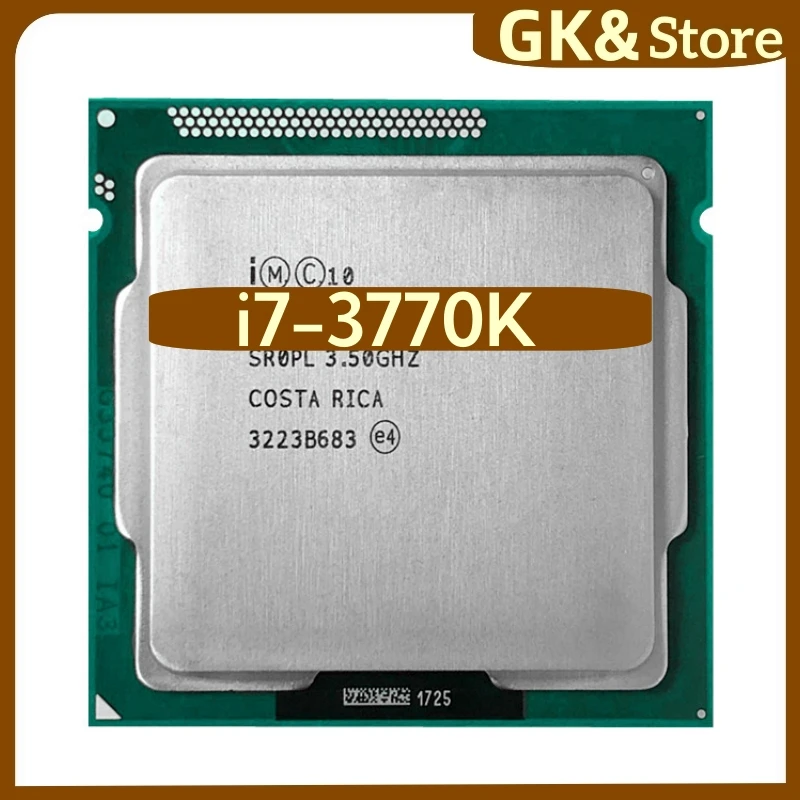 Processador Core i7-3770K Quad-Core LGA 1155 SR0PL i7 3770K CPU 3.5GHz 77W 8M