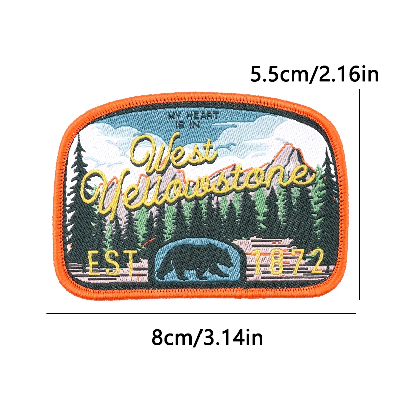 5PCS Set Outdoor Adventure Emb - Outdoor Adventure Show 评论和价格