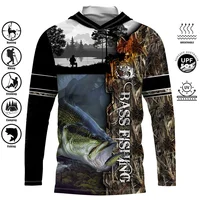 Camisa de pesca de manga larga para hombre, camisa de rendimiento UPF 50+, protección Uv, camisetas de secado rápido, ropa de pesca transpirable, camisas
