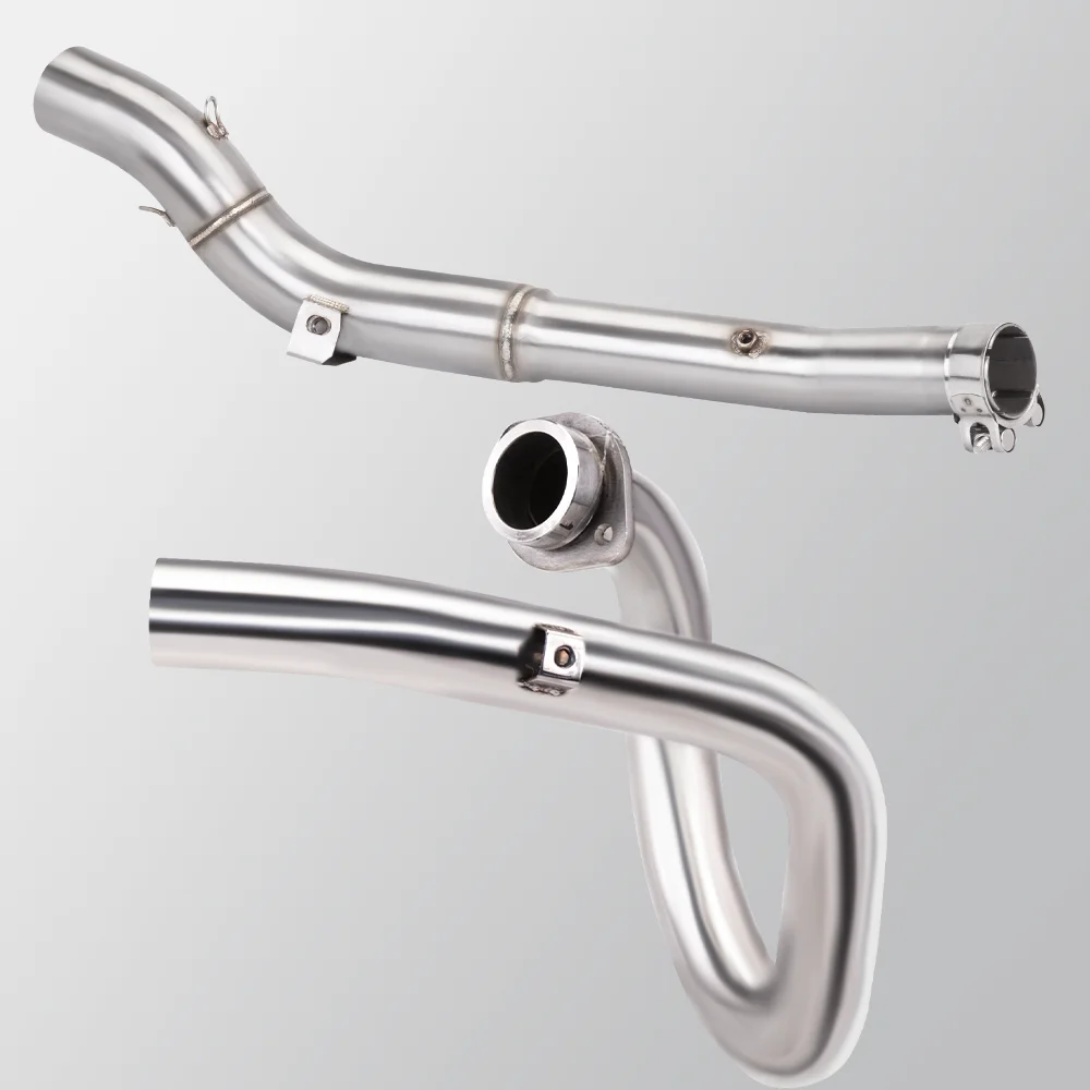 Motorcycle link pipe For Suzuki DRZ 400 2000-2022 DRZ400 S / SM DR-Z 400 DRZ400S Escape DRZ 400 exhaust drz400 link pipe