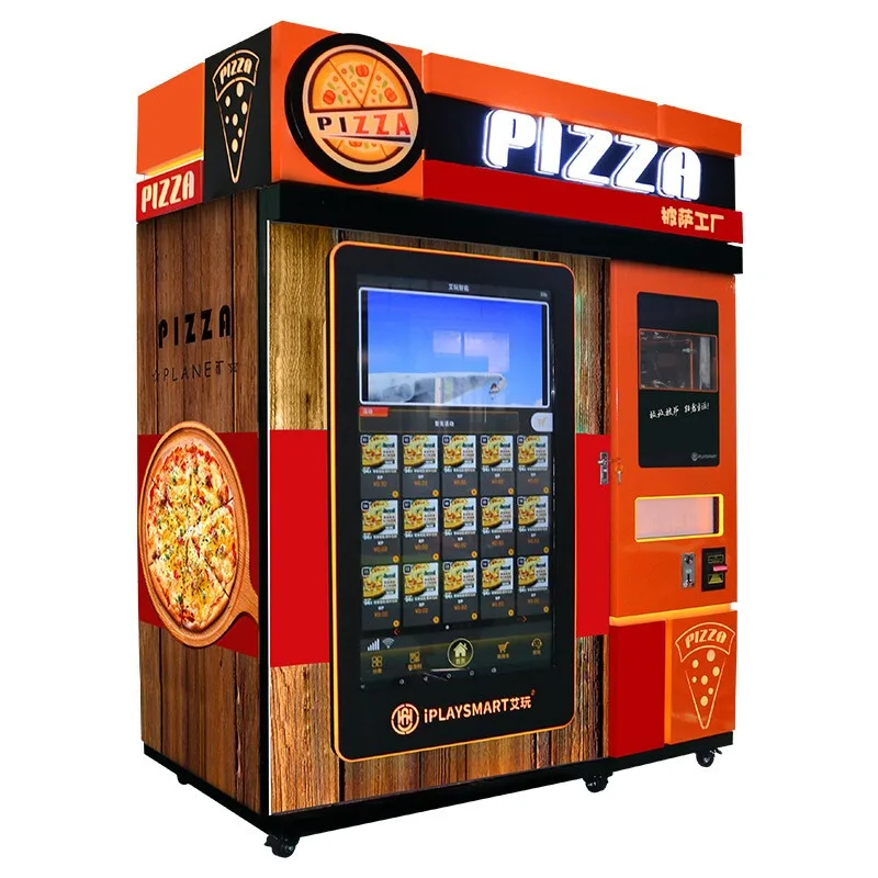 Distributore automatico intelligente per pizza con touch screen Commerciale completamente automatico per esterni