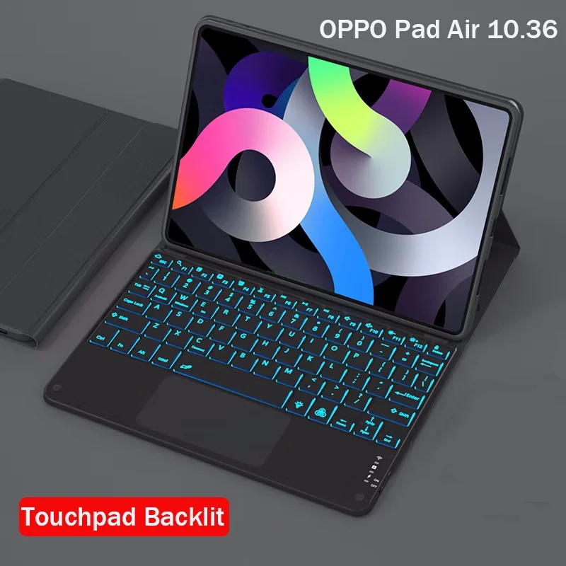 Touchpad Backlit Keyboard Case for Huawei MatePad Pro 2024 11 Air 11.5 11 2023 2021 T10S T10 SE 10.1 Pro 10.8 M6 10.4 2022 2020