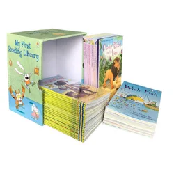 Usborne-libro en inglés My First Reading Library para niños, educación de cuentos de hadas, frase de palabras, libro de lectura de cuentos, etapa 1, edad 3-9 años