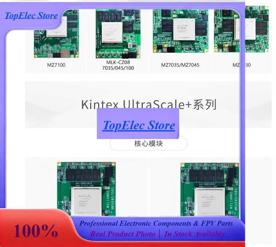 TopessFPGA Core Board ZYNQ7020/7010-MLK-CZ01 Integrates Ethernet